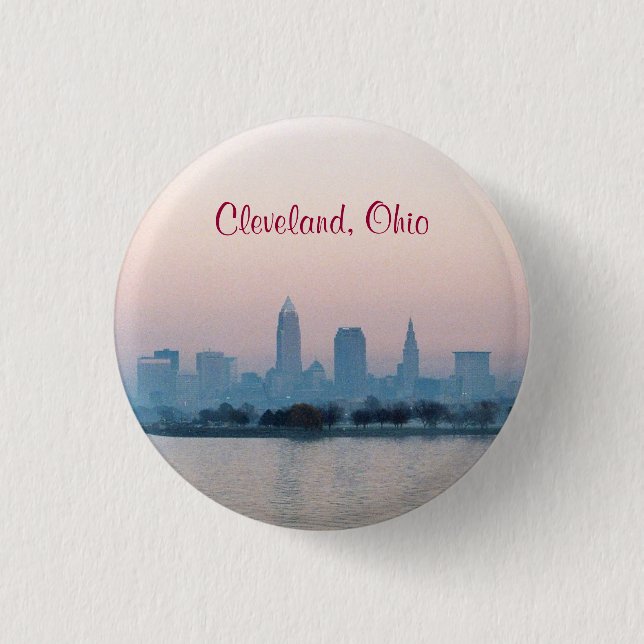 Botón Cleveland De La Noche Del Amanecer (Anverso)