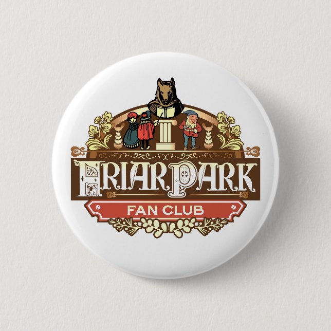 botón Club de fans de Friar Park (Anverso)