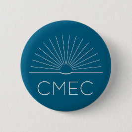 Botón CMEC - turquesa con logotipo blanco