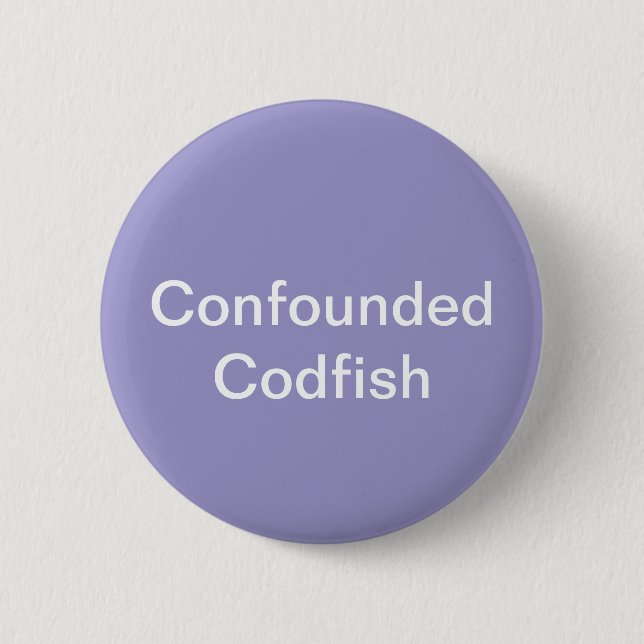 botón Codfish infundado (Anverso)