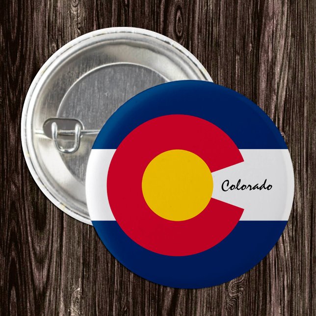 Botón Colorado, moda patriótica de la Bandera Colo (Subido por el creador)