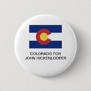 botón COLORADO para JOHN HICKENLOOPER 2020