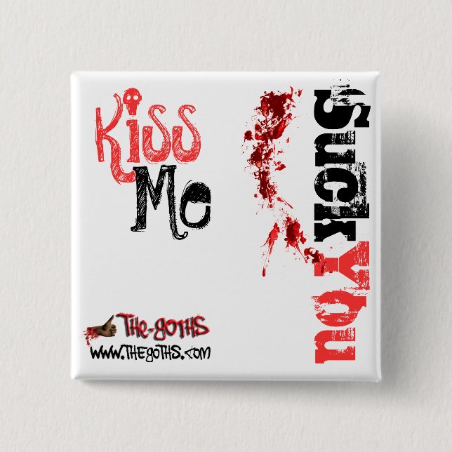 Botón cómico oficial del LANZAMIENTO de la estafa (Anverso)