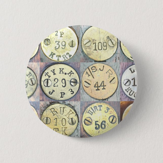 Botón común finlandés del disco de Mosin-Nagant (Anverso)