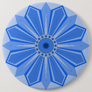 Botón con arte de flor