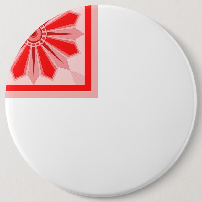 Botón con arte de flor (Anverso)