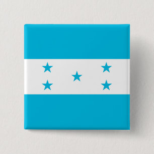 Botón con bandera de Honduras