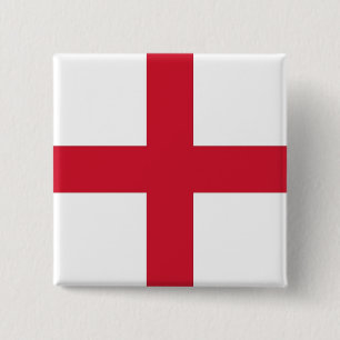 Botón con bandera de Inglaterra