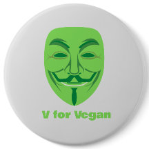 Botón con imagen de tema vegano.