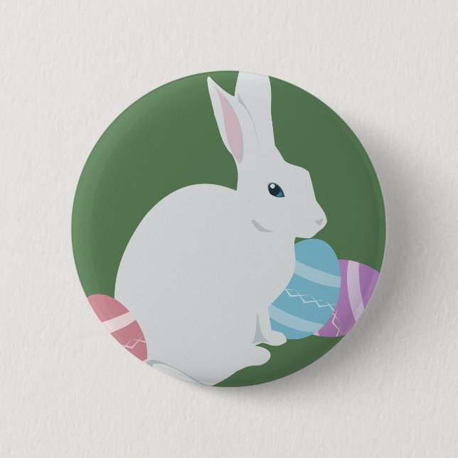 botón Conejo de Pascua (Anverso)