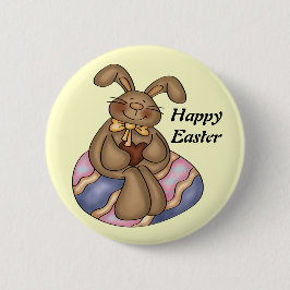 botón Conejo de Pascua de Chocolate