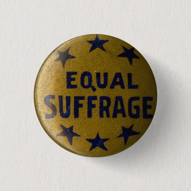 Botón conmemorativo del Pin del Suffragette (Anverso)