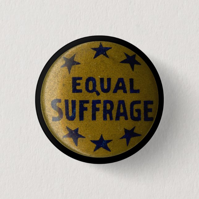 Botón conmemorativo del Pin del Suffragette (Anverso)