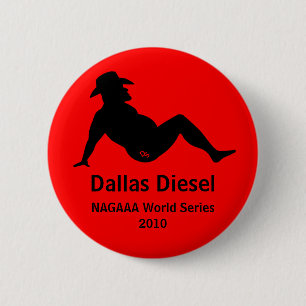 Botón conmemorativo diesel 2010 de Dallas