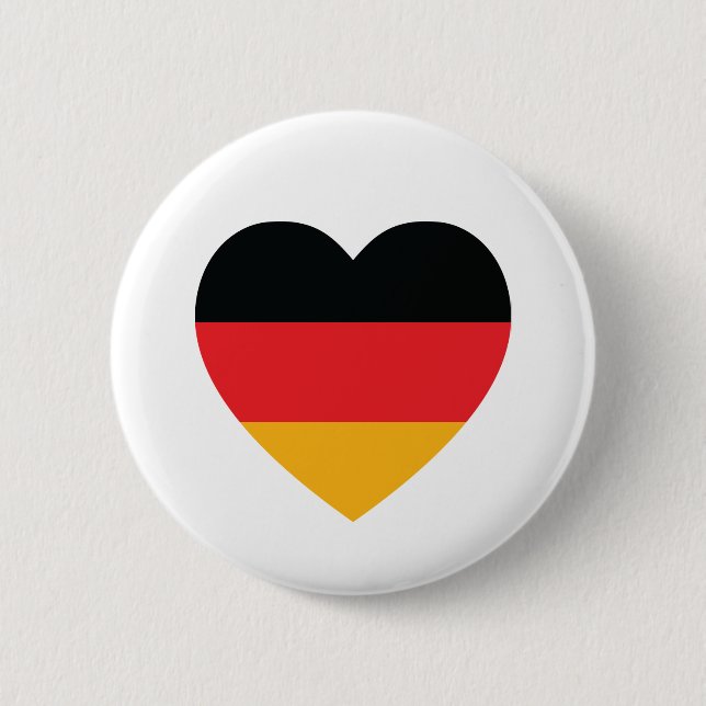 botón Corazón de bandera de Alemania (Anverso)