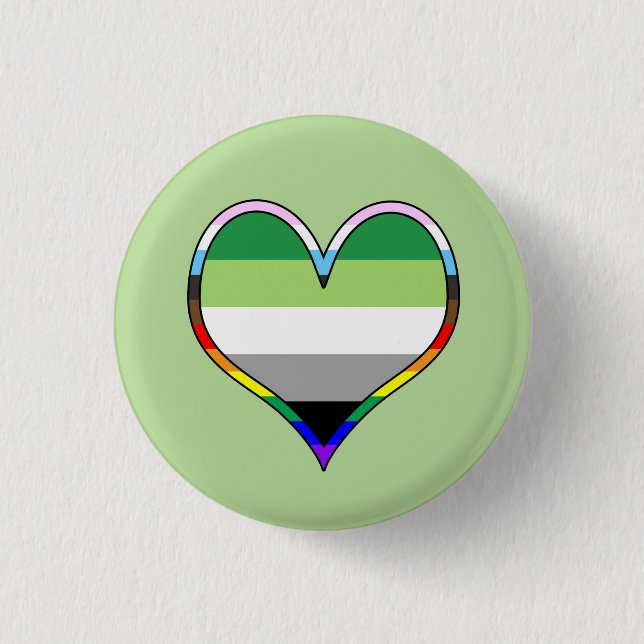 botón Corazón del Orgullo Aro (Anverso)