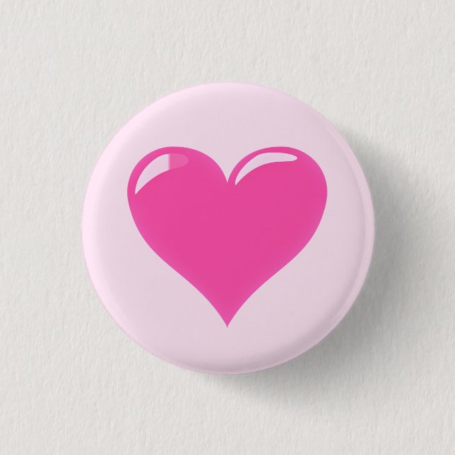 botón Corazón rosado (Anverso)