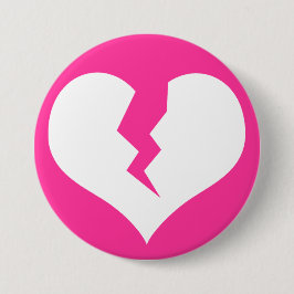 botón Corazón roto / Pin