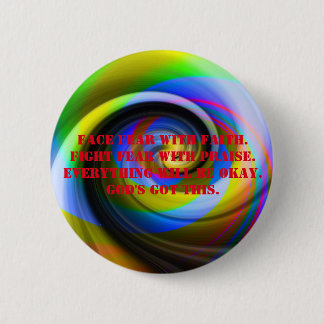 Botón cristiano de la fe