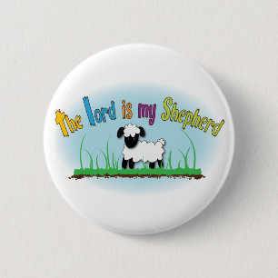 Botón cristiano - el señor es mi pastor