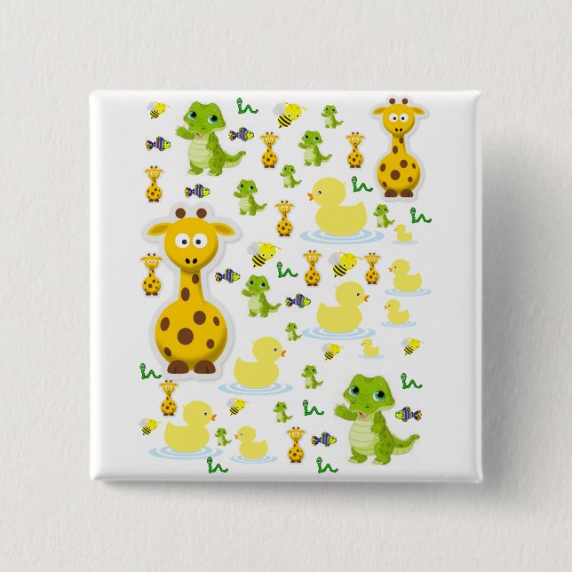 botón Cuadrado (Anverso)