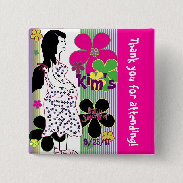 Botón cuadrado (Anverso)