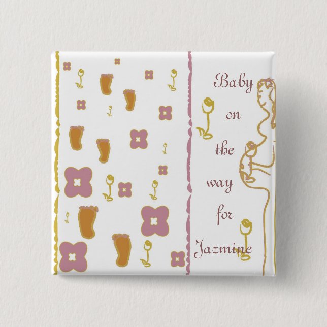 Botón cuadrado (Anverso)