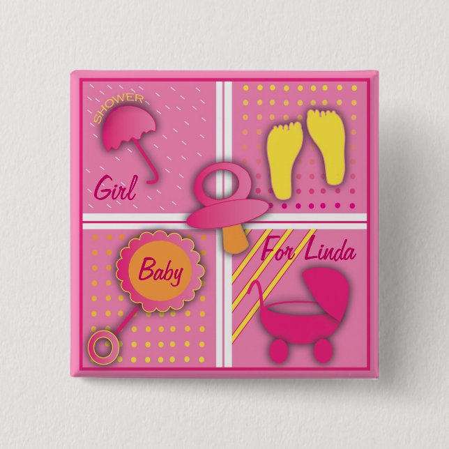 Botón cuadrado (Anverso)