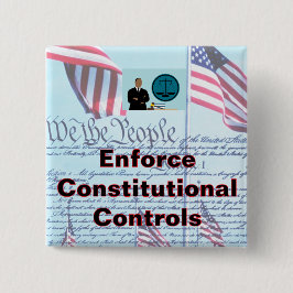 botón cuadrado de 2 pulgadas