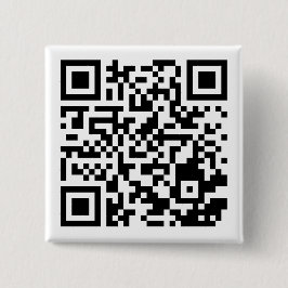Botón cuadrado de código QR personalizable para cu