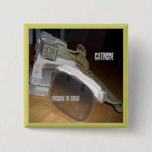 Botón cuadrado de Defib (Anverso)