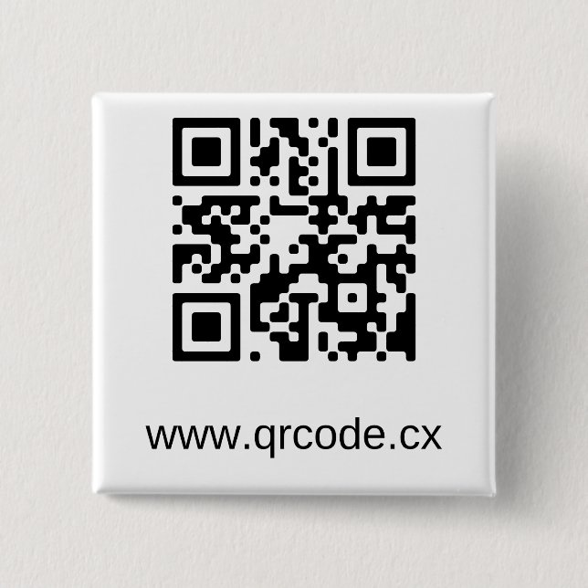 Botón cuadrado de encargo (Anverso)