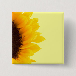 botón cuadrado de girasol de Petr Kratochvil