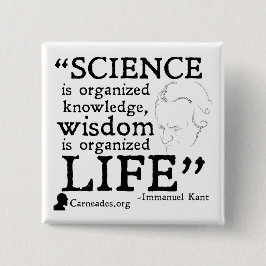 Botón cuadrado de Immanuel Kant