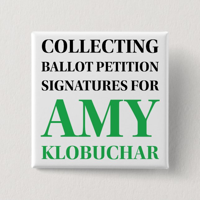 botón cuadrado de las firmas de colección de Klobu (Anverso)