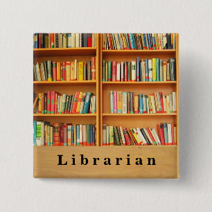 Botón cuadrado de los libros