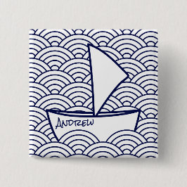 Botón Cuadrado de ondas