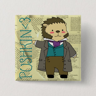 Botón cuadrado de Pushkin