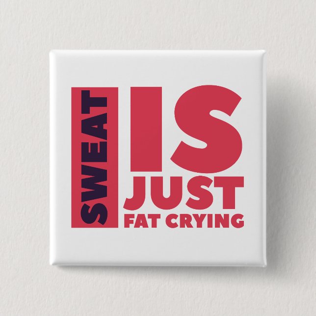 botón Cuadrado de sudor (Anverso)