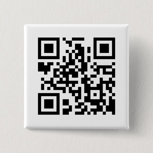 Botón cuadrado del código de QR (Anverso)