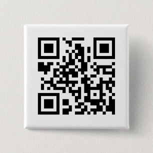 Botón cuadrado del código de QR