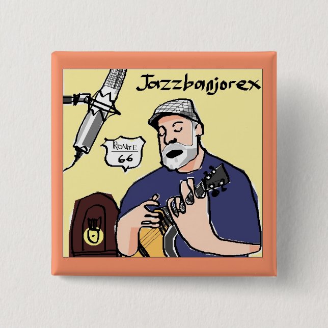 botón cuadrado del jazzbanjorex (Anverso)