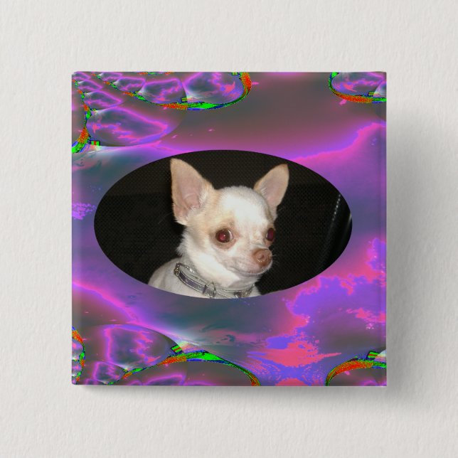 Botón cuadrado del Rad Roddo (Anverso)