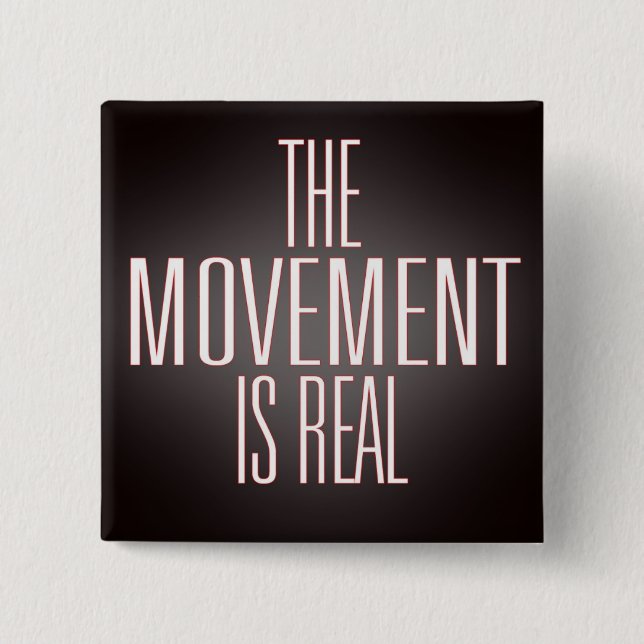 Botón cuadrado el movimiento (Anverso)