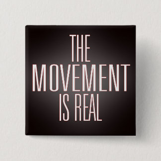 Botón cuadrado el movimiento