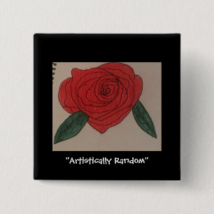 botón cuadrado negro Rosa