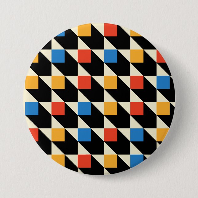 botón Cuadrados coloridos (Anverso)