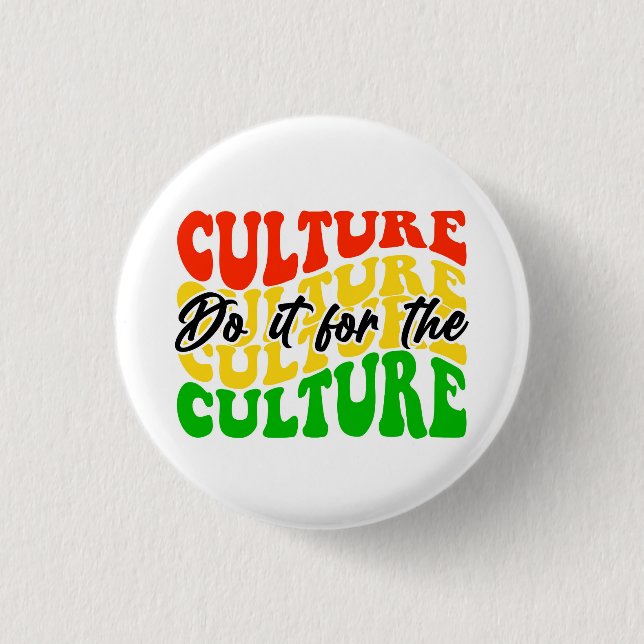 botón Cultura afroamericana (Anverso)