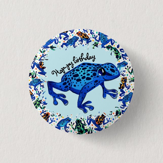 botón Cumpleaños de Hop-py (Anverso)