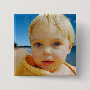 botón Cumpleaños de la foto personalizada